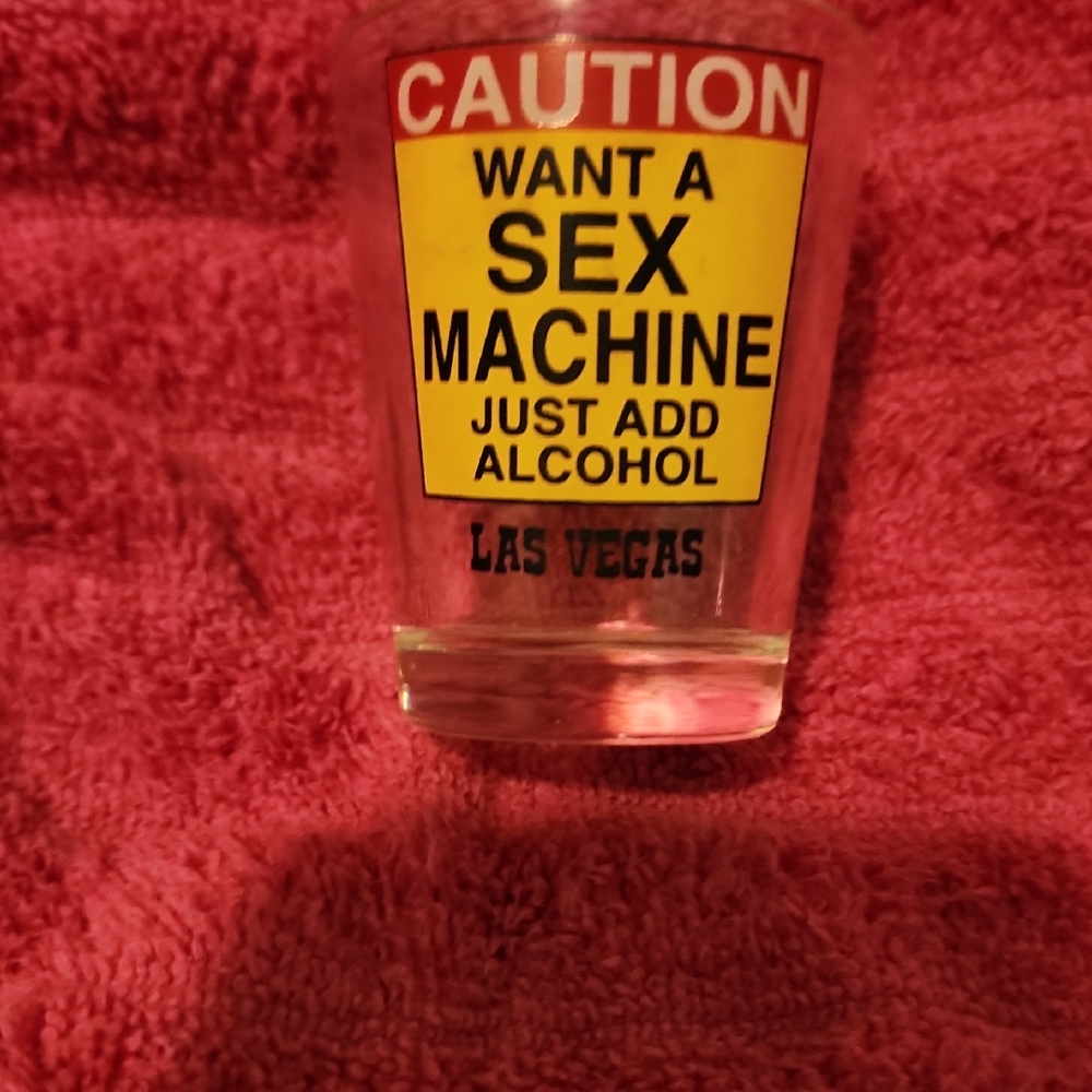Las Vegas Novelty Shot Glass